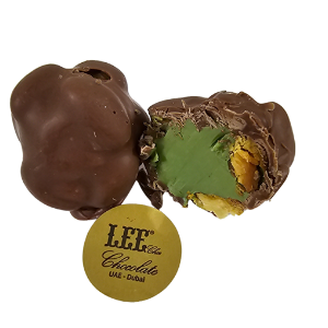 Classico Pistachio - Dark chocolate filled with pistachios - from 250g